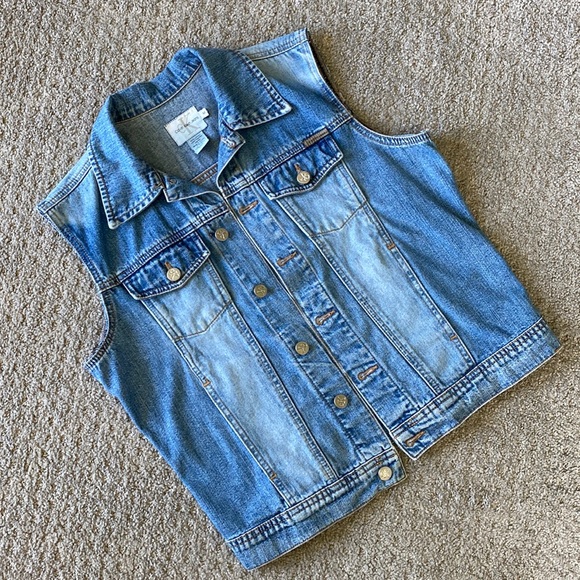 Calvin Klein Tops - Vintage Calvin Klein Jean Vest